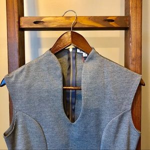 Rolla Coster Knee Length Gray sleeveless Dress NWT